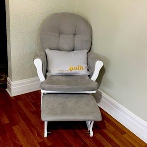 Rockingchair brand new gray and white